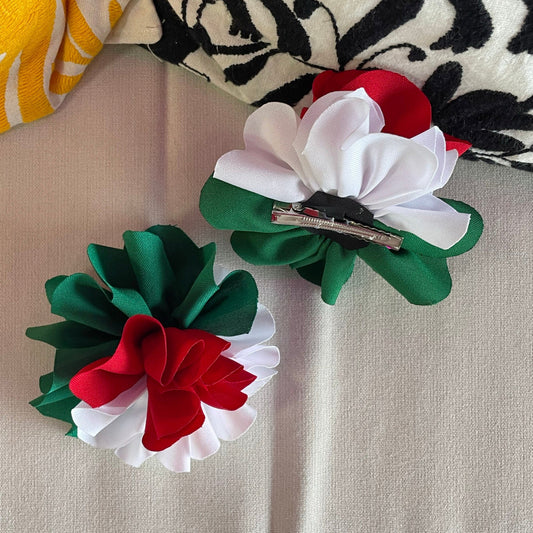 Viva Mexico Floral Barrette Hairpiece - Single