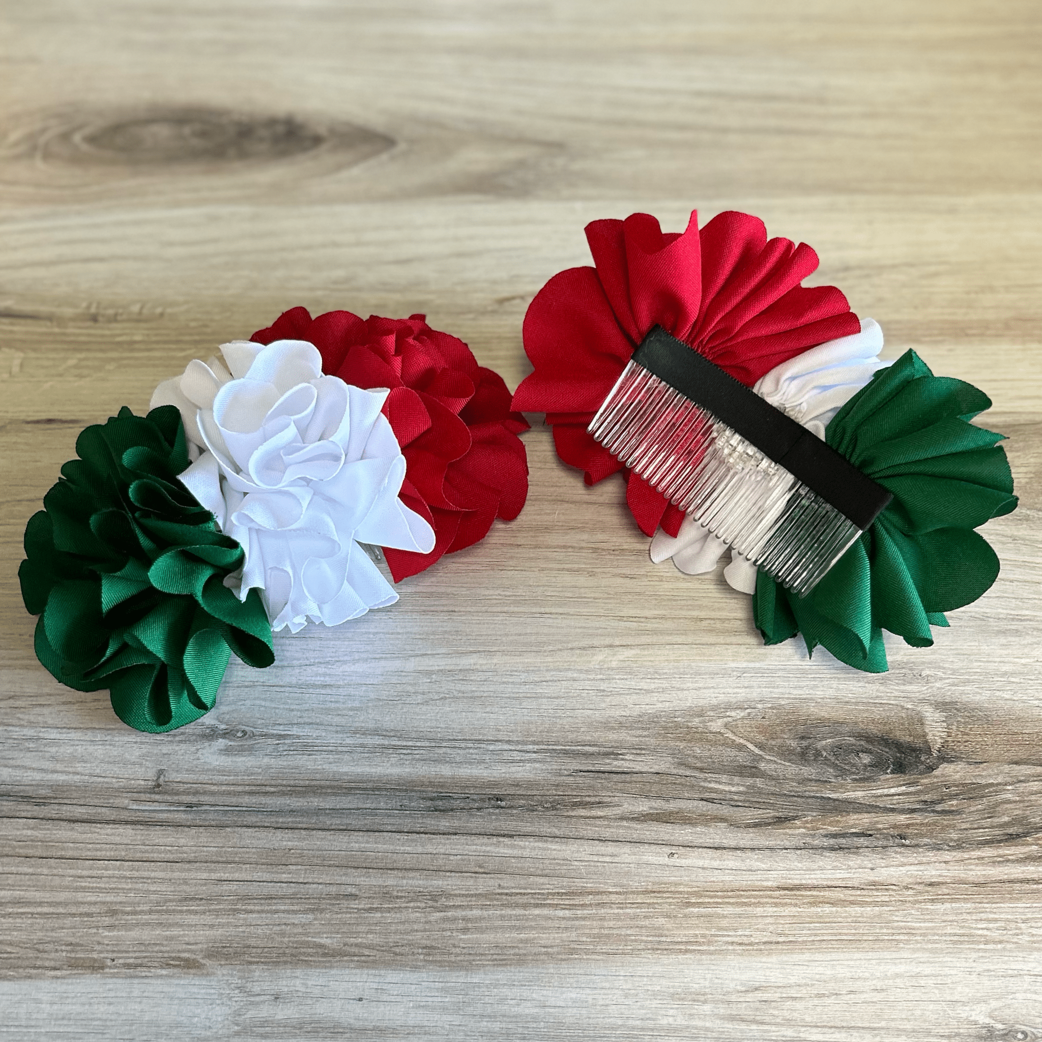 Viva Mexico Floral Comb Hairpiece - Larage