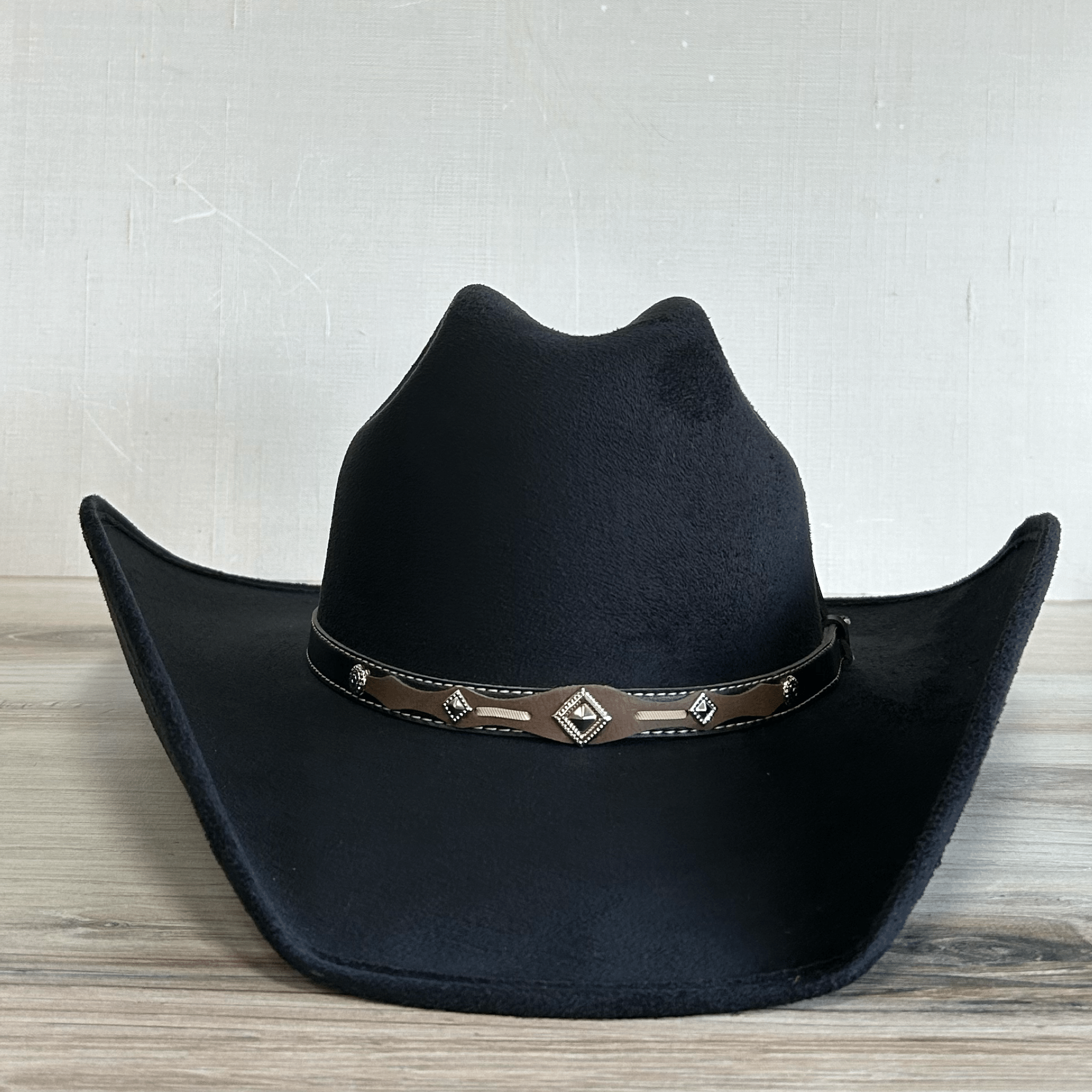 Western Cowboy Suede Hat - Bolona Style