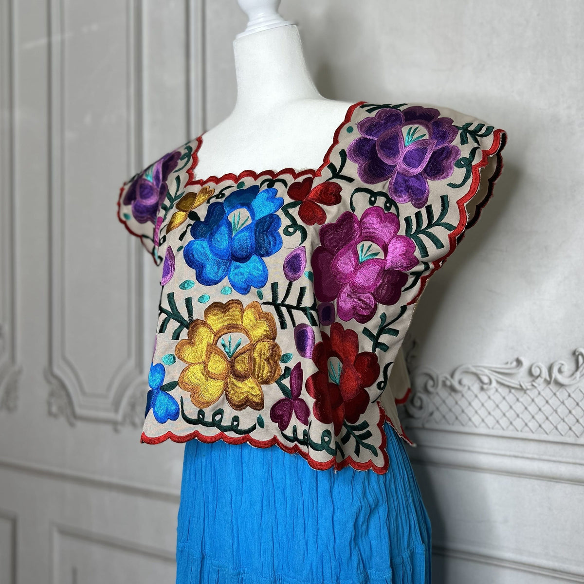 Yucatan Floral Crop Top Yucatan Floral Crop Top
