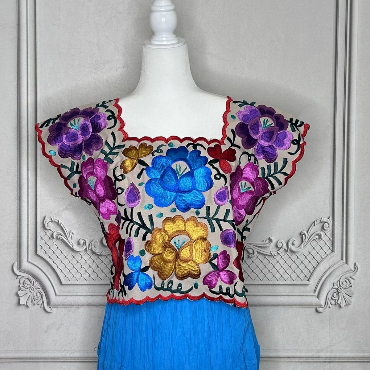 Yucatan Floral Crop Top Yucatan Floral Crop Top