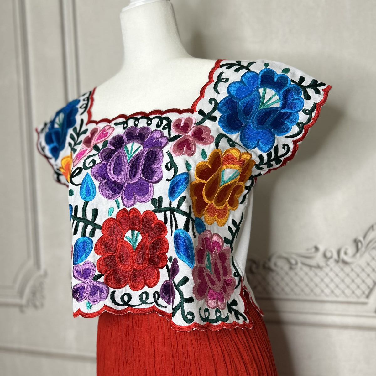 Yucatan Floral Crop Top Yucatan Floral Crop Top
