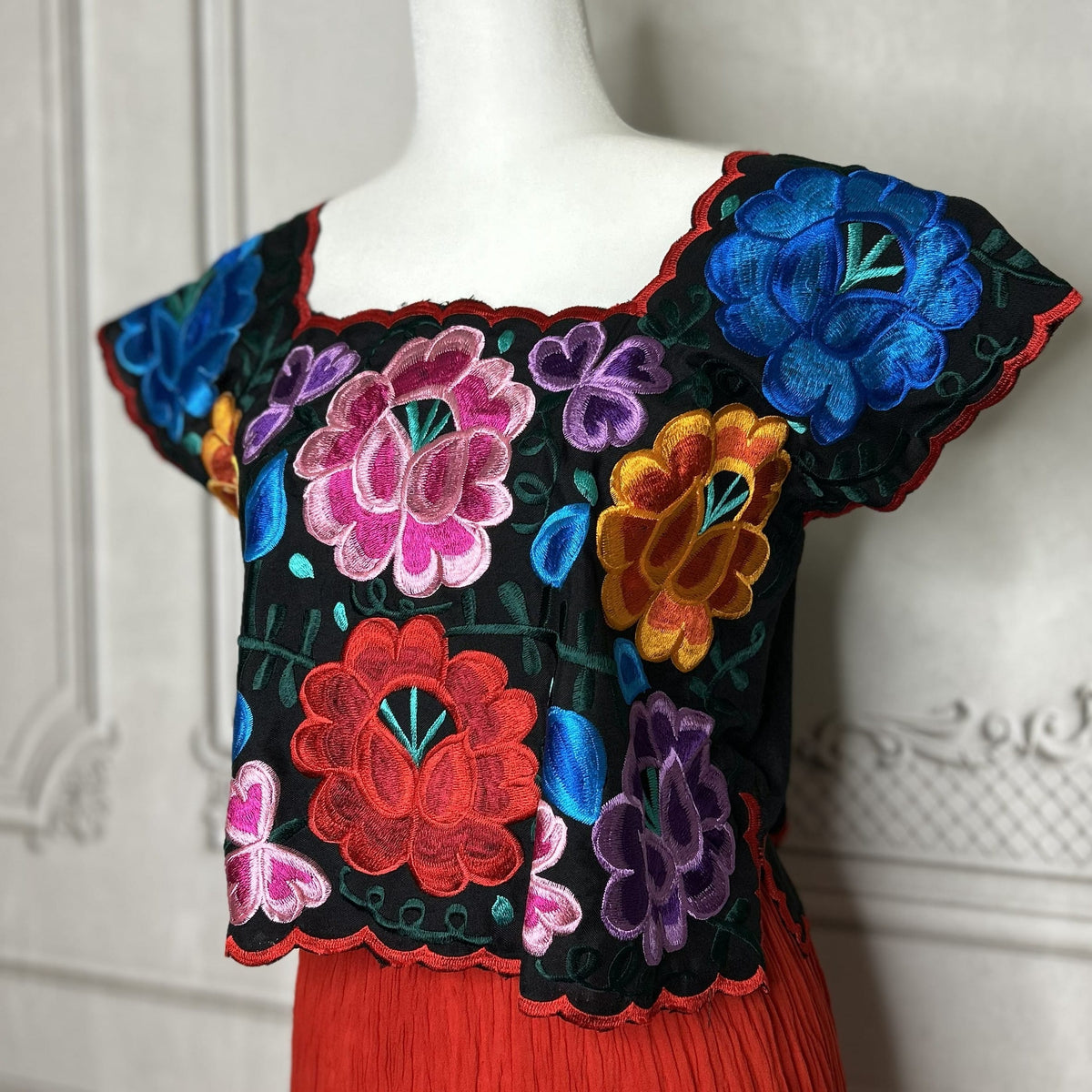 Yucatan Floral Crop Top Yucatan Floral Crop Top