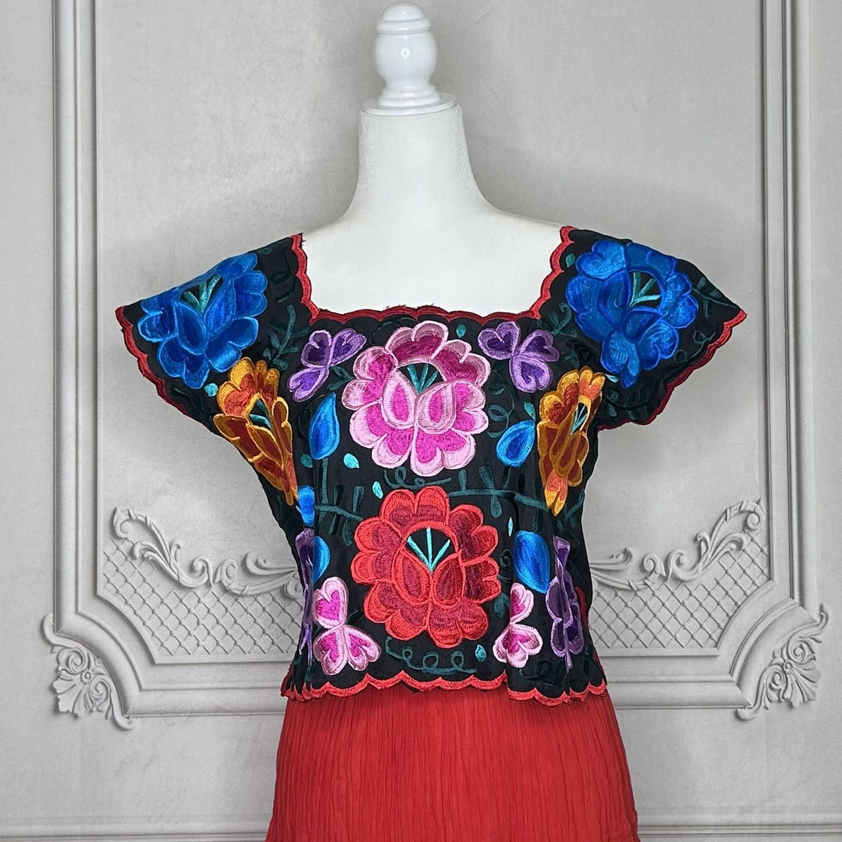 Yucatan Floral Crop Top Yucatan Floral Crop Top