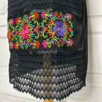 Yucatan Midi Lace Mexican Dress - Daisy
