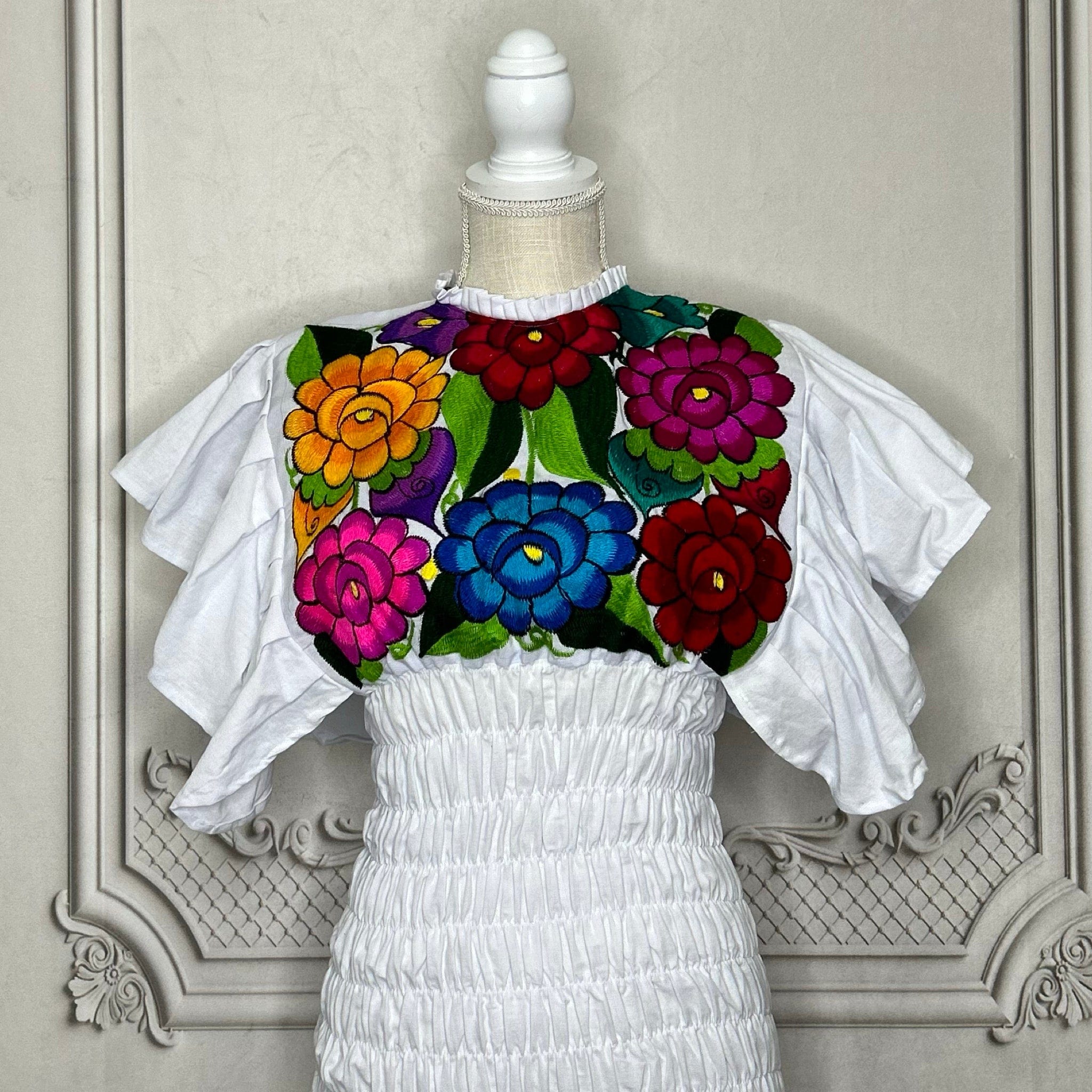Zinia Elastic Mexican Dress