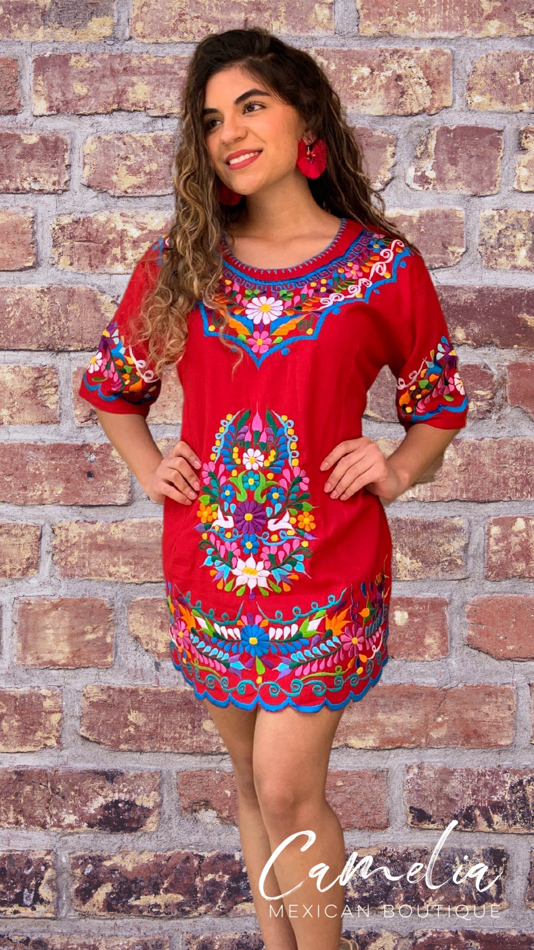 Mexican Mini Dress Daisy