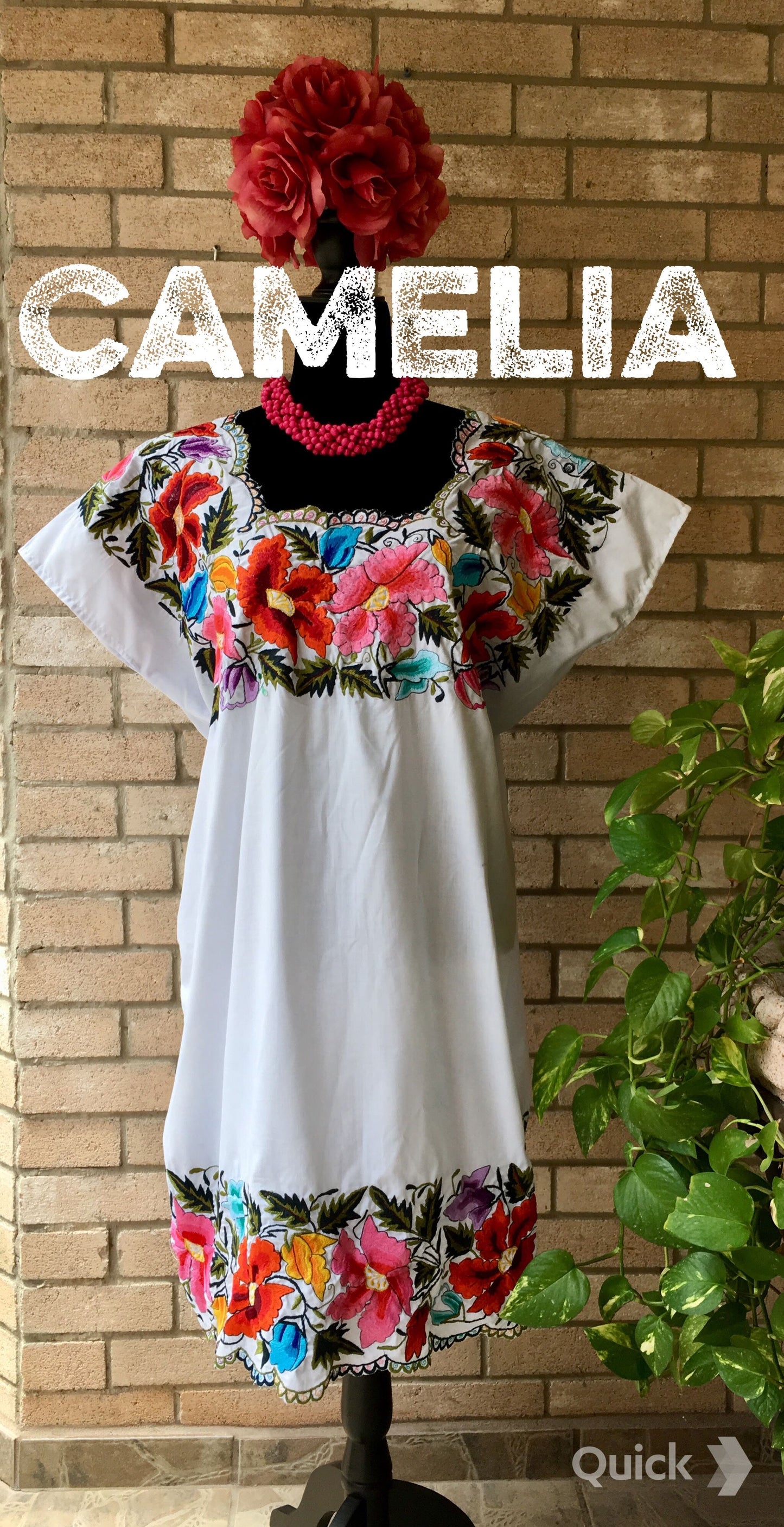 Yucatan Huipil Dress