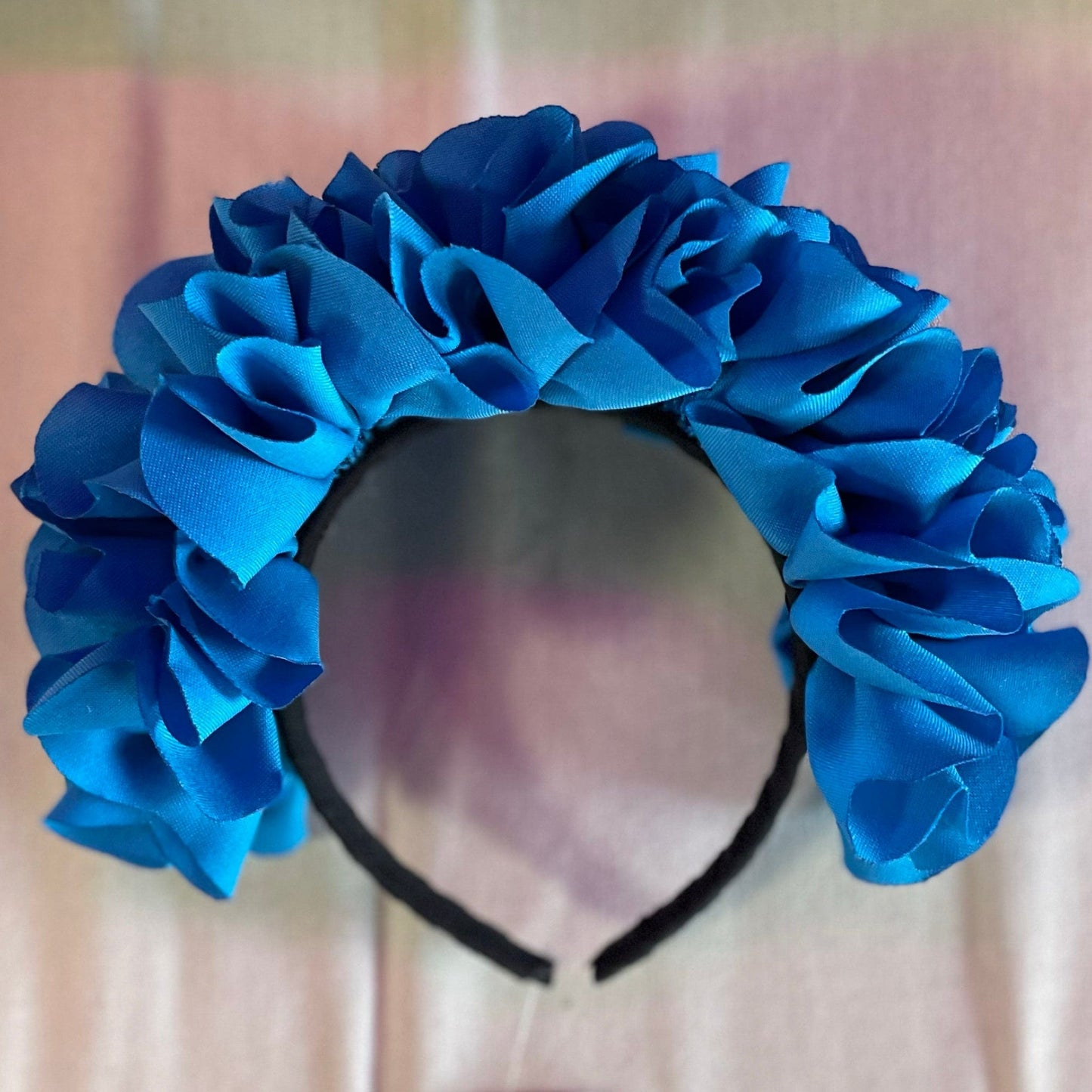 Floral Ribbon Headband - Adult