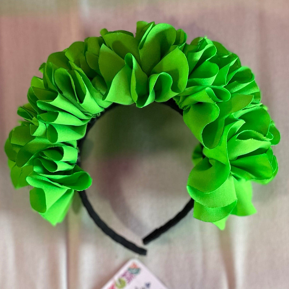 Floral Ribbon Headband - Adult