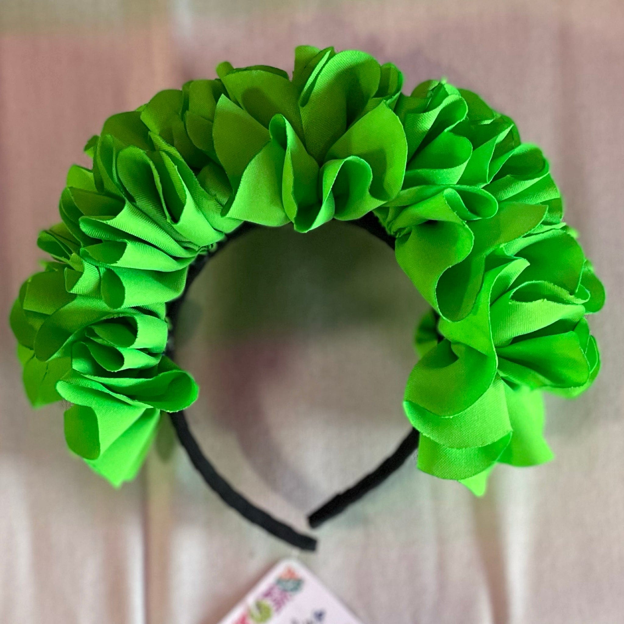 Floral Ribbon Headband - Adult