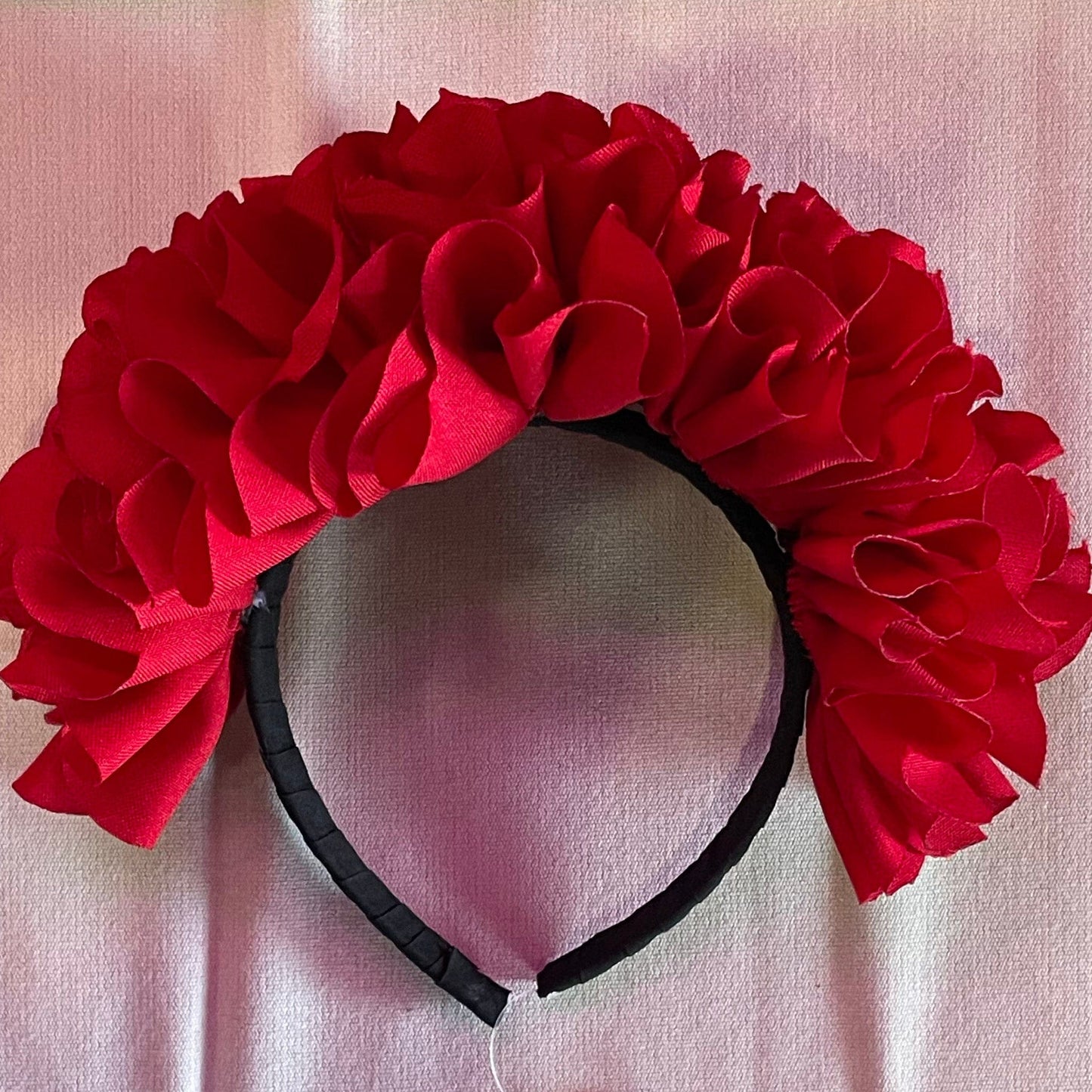 Floral Ribbon Headband - Adult