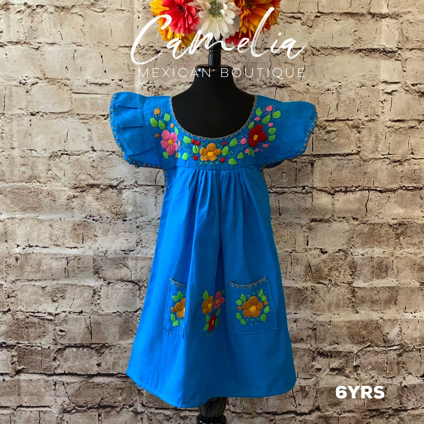 Girl Mexican Dress - Rosie