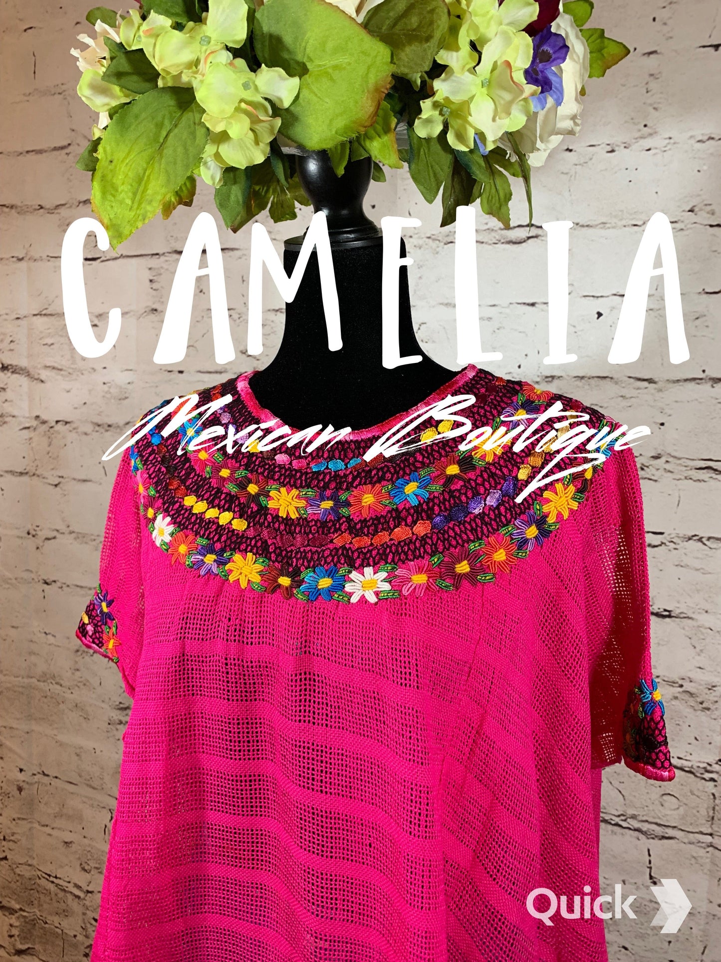 Guatemalan Huipil Blouse Cover Up