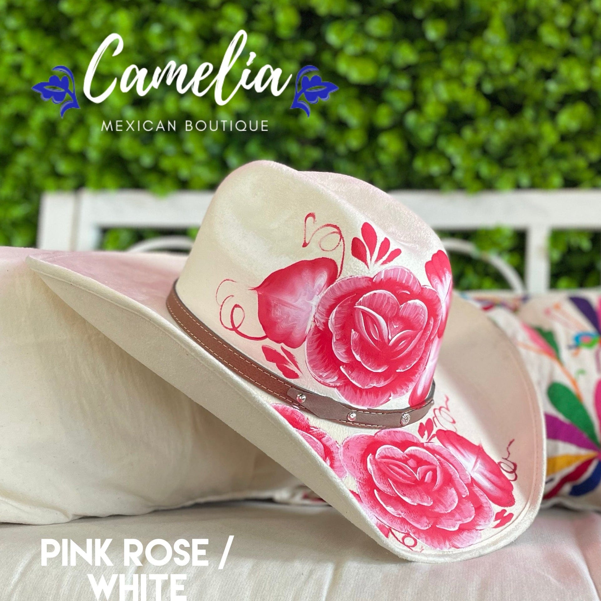 Cowboy Hat Mexican Painted Hats Hand Painted Cowboy Hat Felt