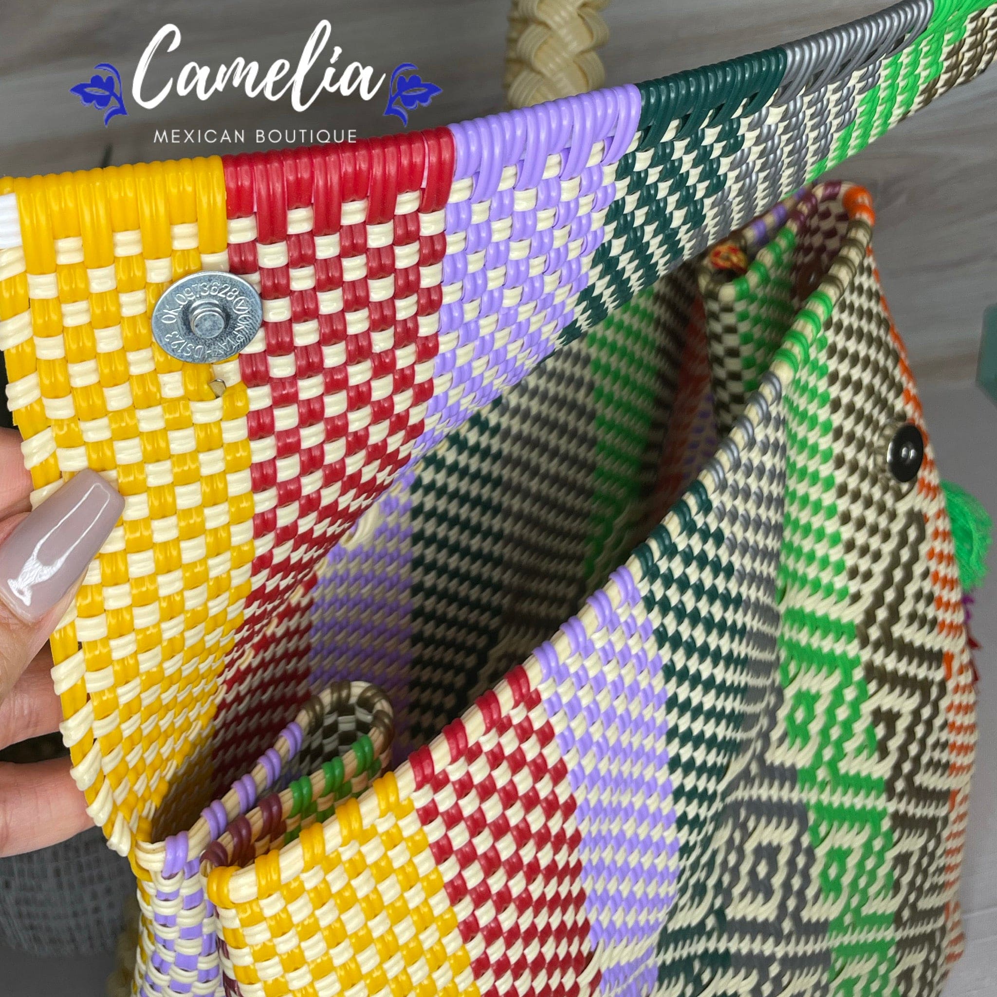 Handwoven Oaxacan Upcycled Backpack