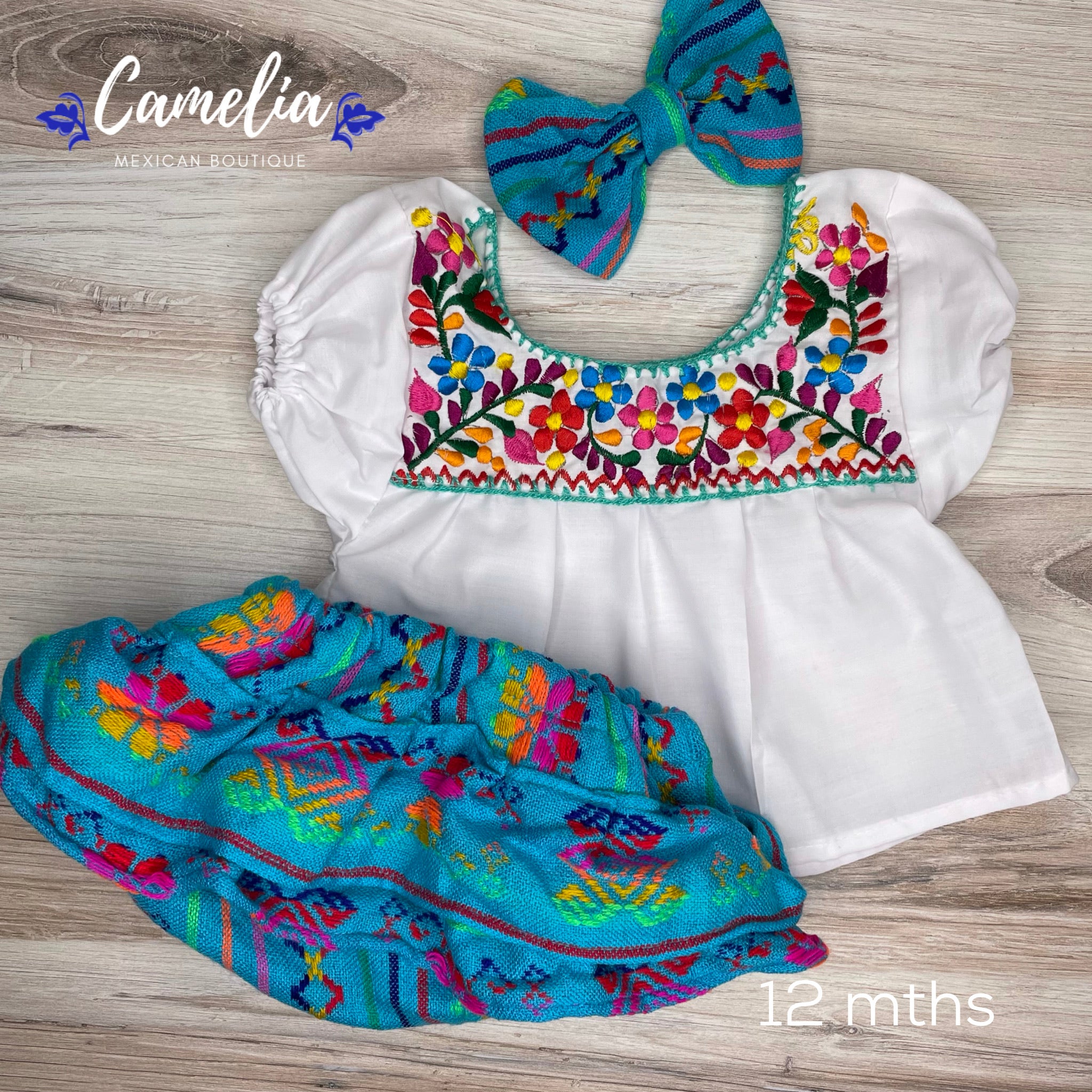 Cambaya Mexican Baby Bloomer – Camelia Mexican Boutique