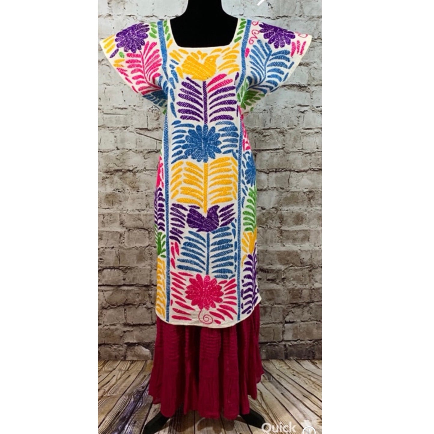 Jalapa Palmita Mexican Dress