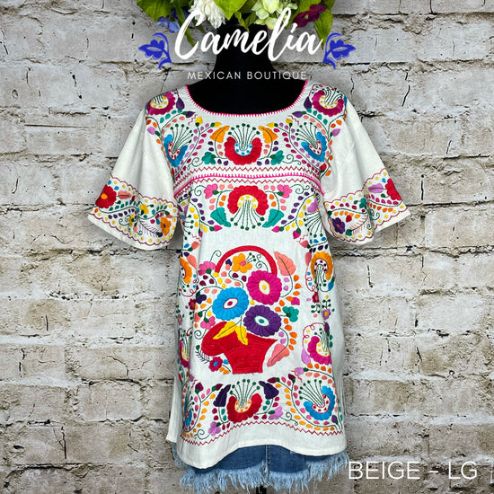 COCO Mexican Blouse – Camelia Mexican Boutique