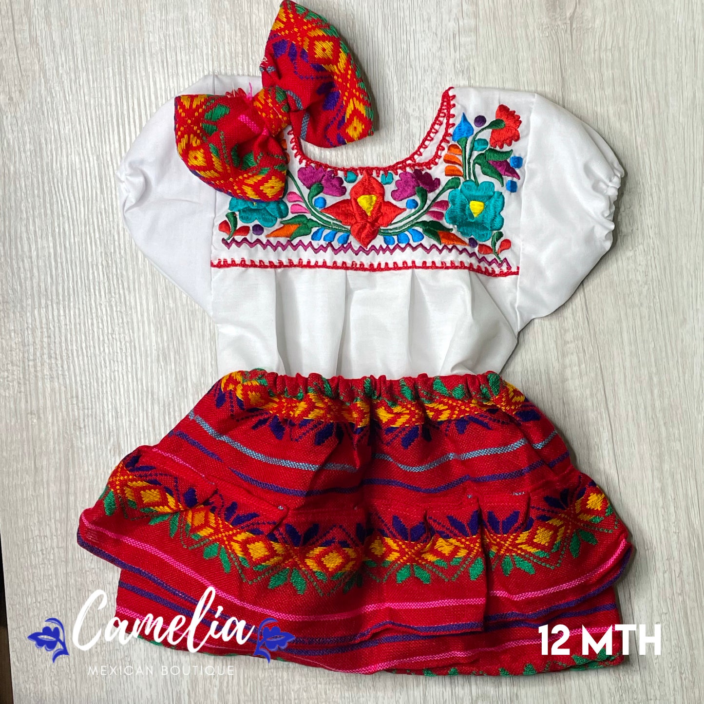 Cambaya Mexican Baby Outfit - Skirt