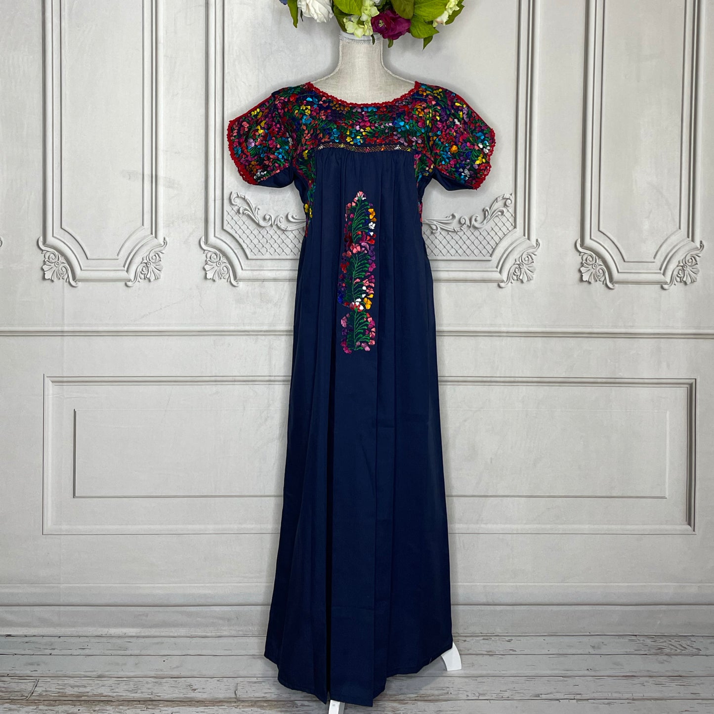 San Antonino Gala Mexican Dress Long