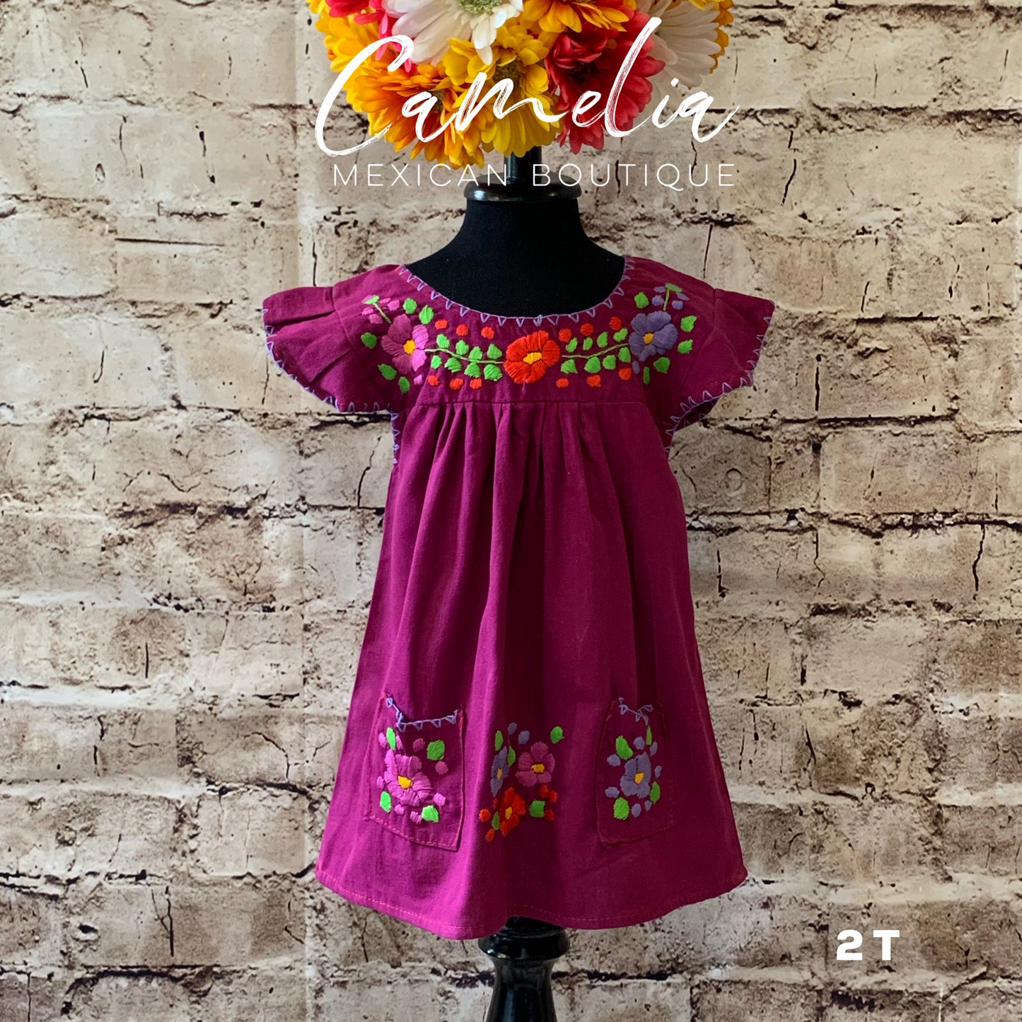 Girl Mexican Dress - Rosie