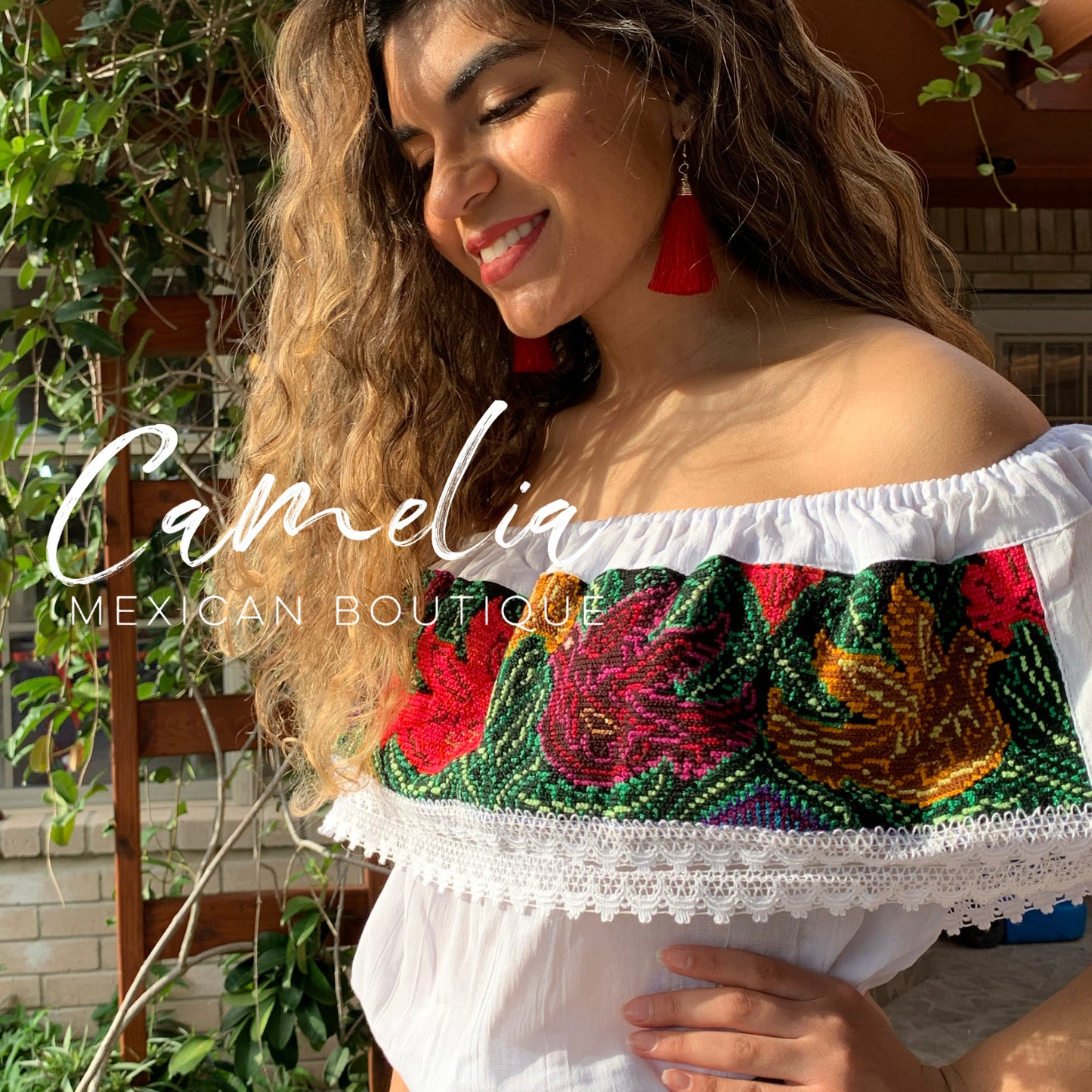 Off Shoulder Mexican Blouse Cross Stitch