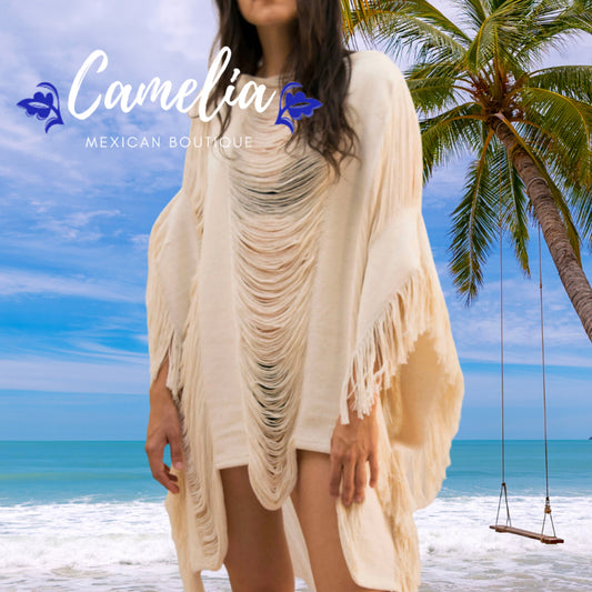 Loomed Beach Cover-Up