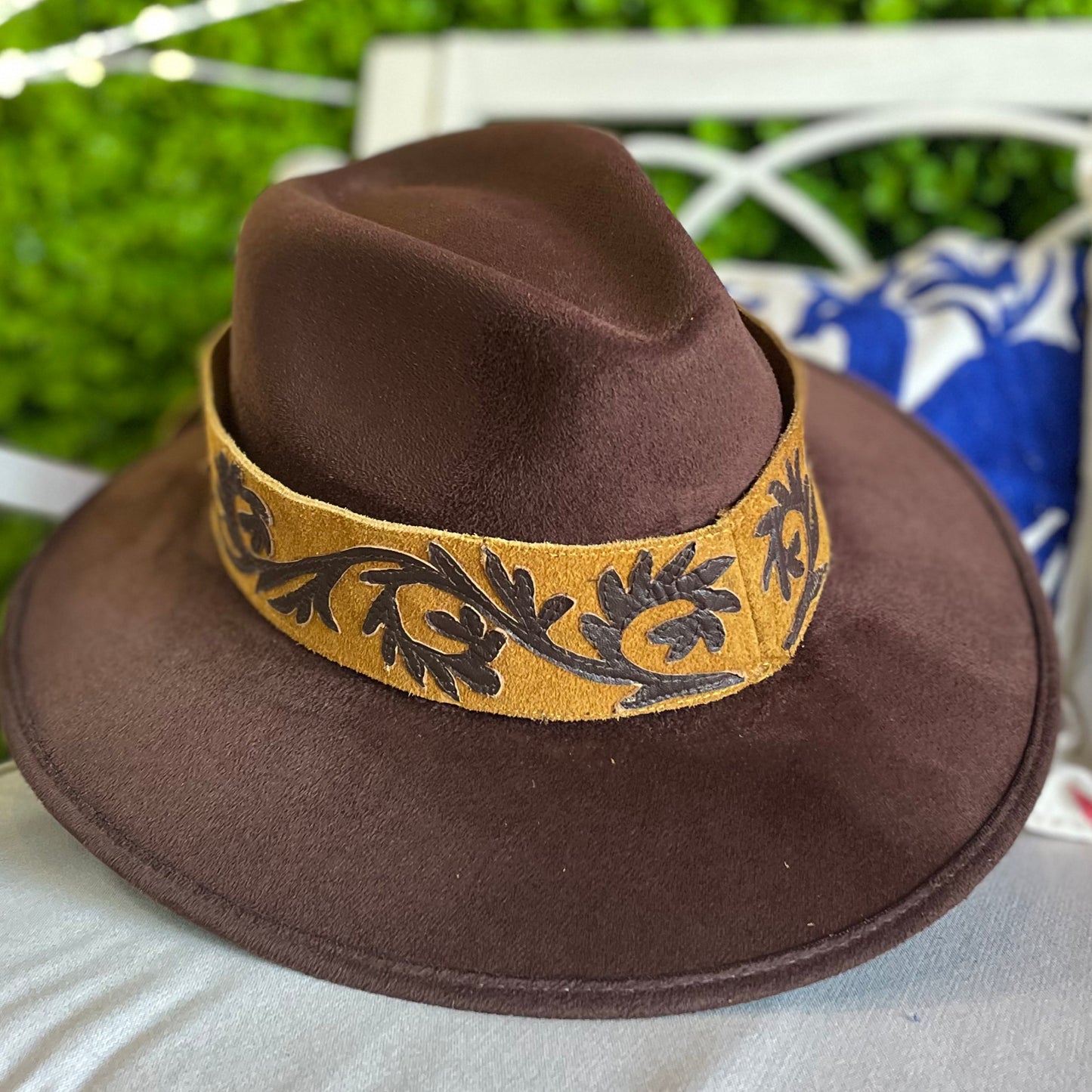 Tamaulipeca Leather Hat Band