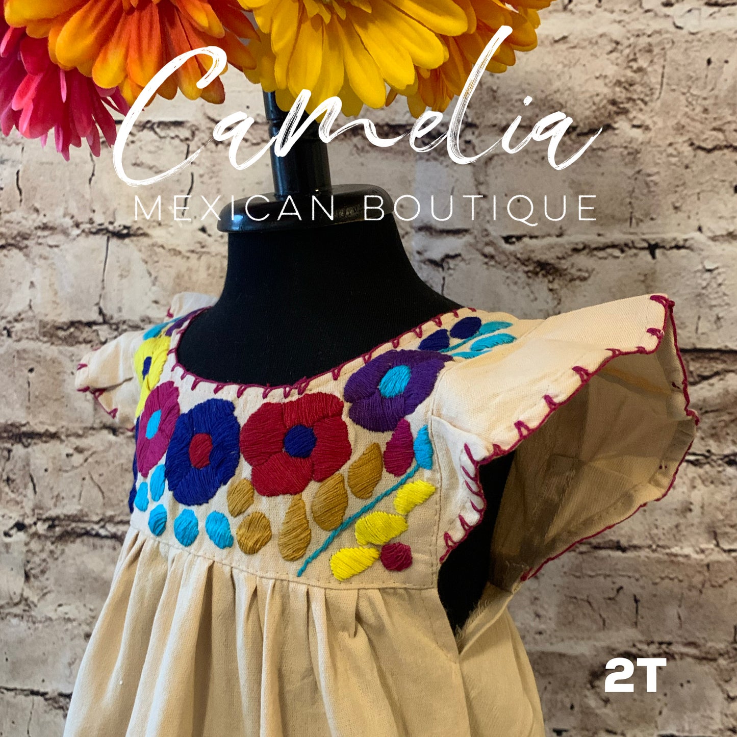 Girl Mexican Dress - Rosie