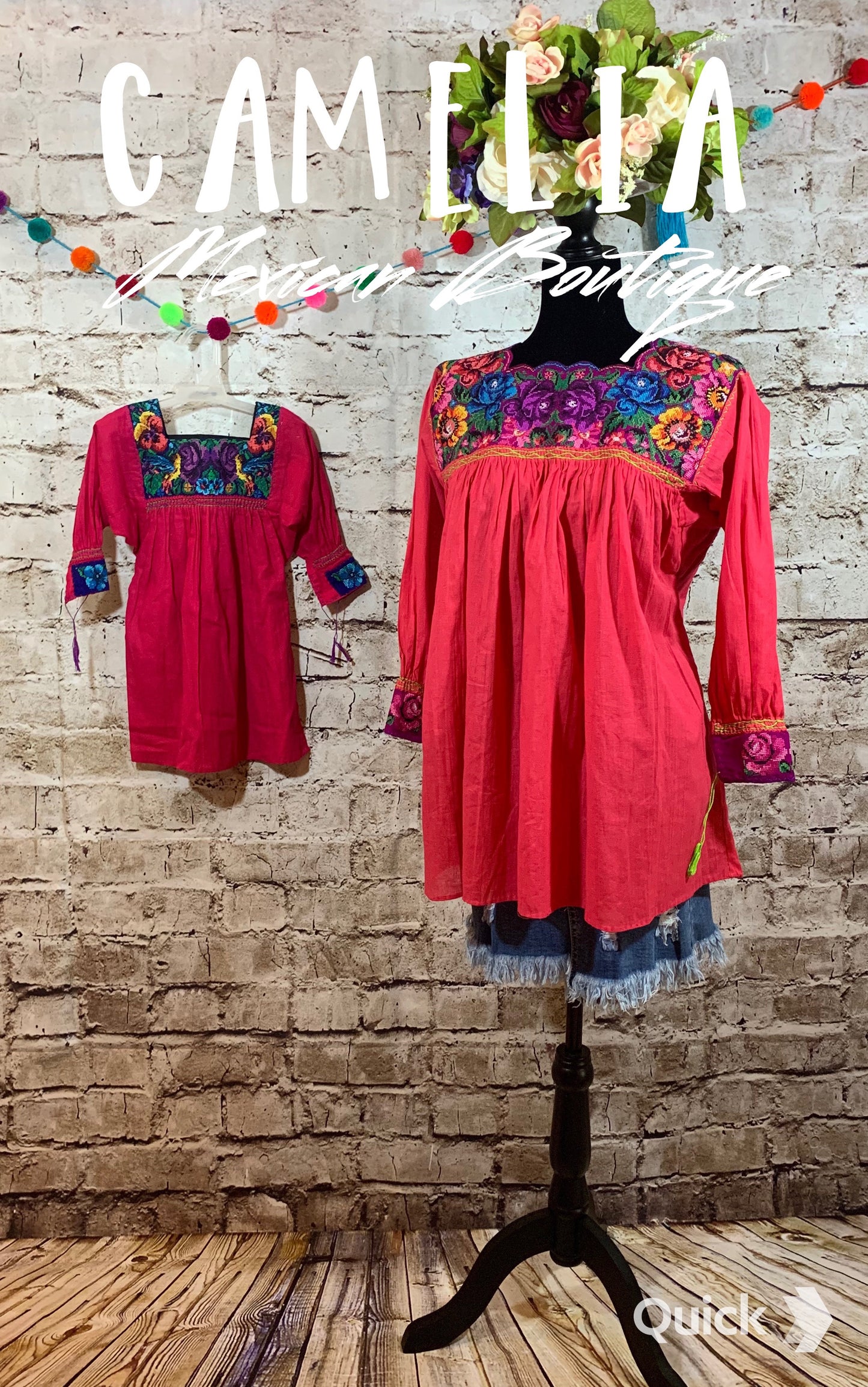 Girl Mexican Dress Dress Cross Stitch
