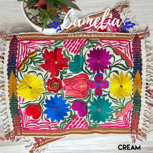 Mexican Embroidered Placemats Zinia