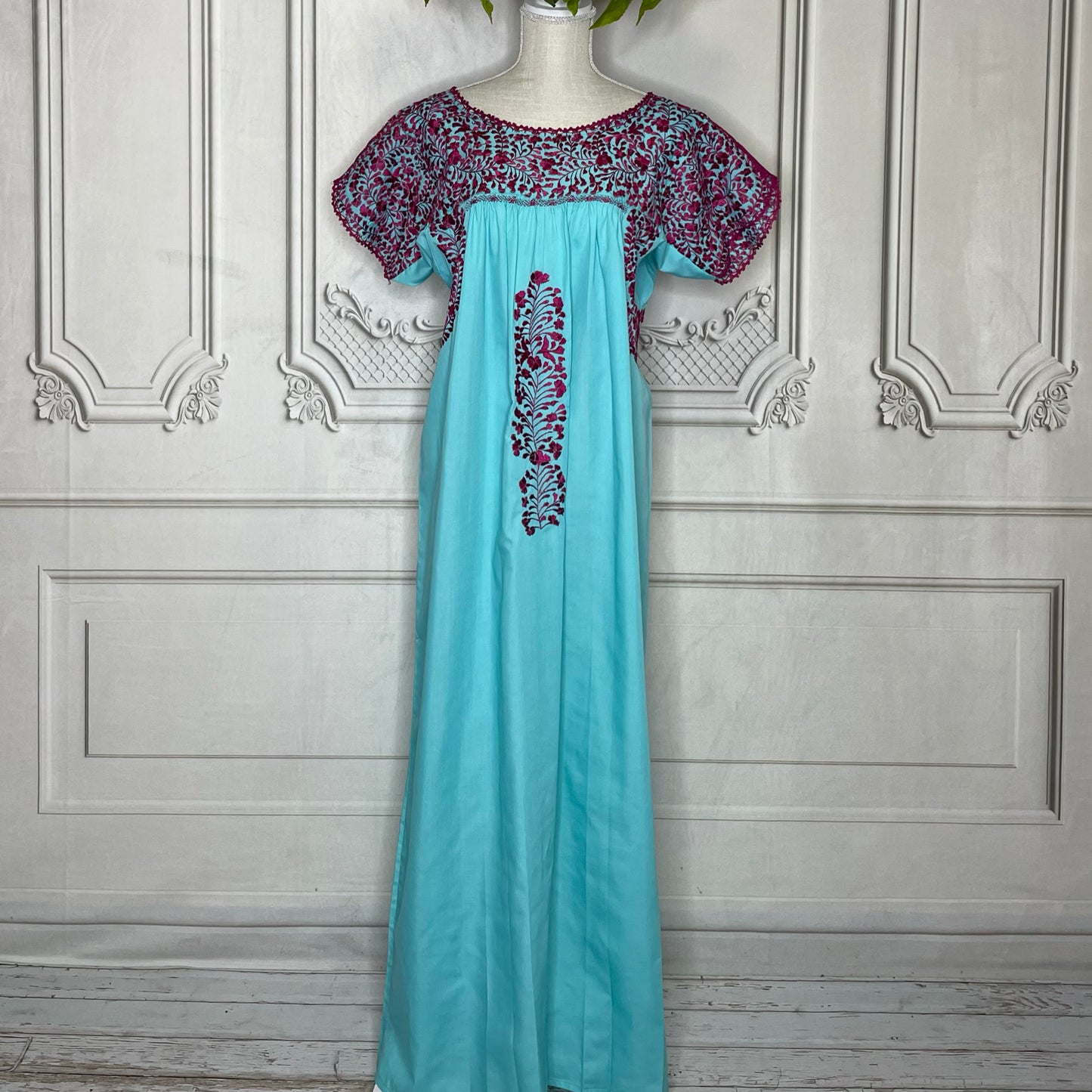 San Antonino Gala Mexican Dress Long