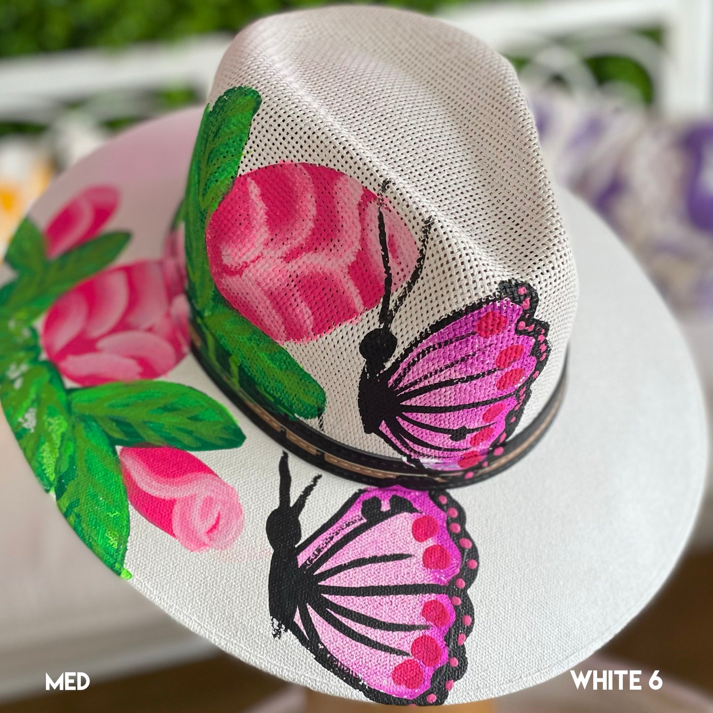 Mexican Hand Painted Sun Hat