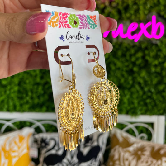 Oaxacan Filigree Earrings - Round Small