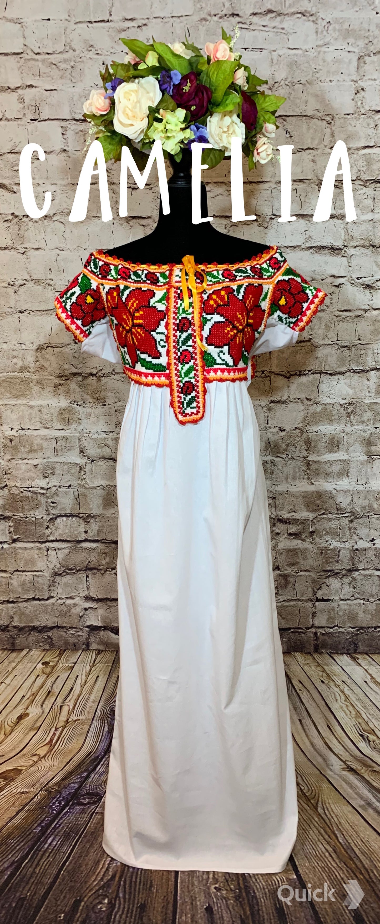 Robe de mariée mexicaine Juquila 