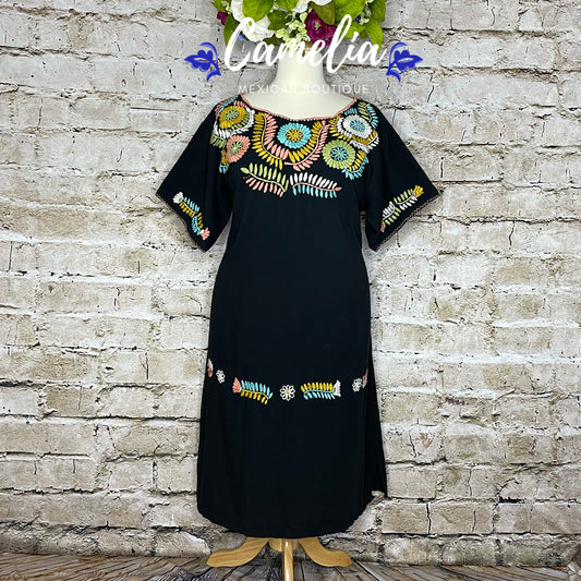Mexican Rococo Dress Short Sleeve PLUS