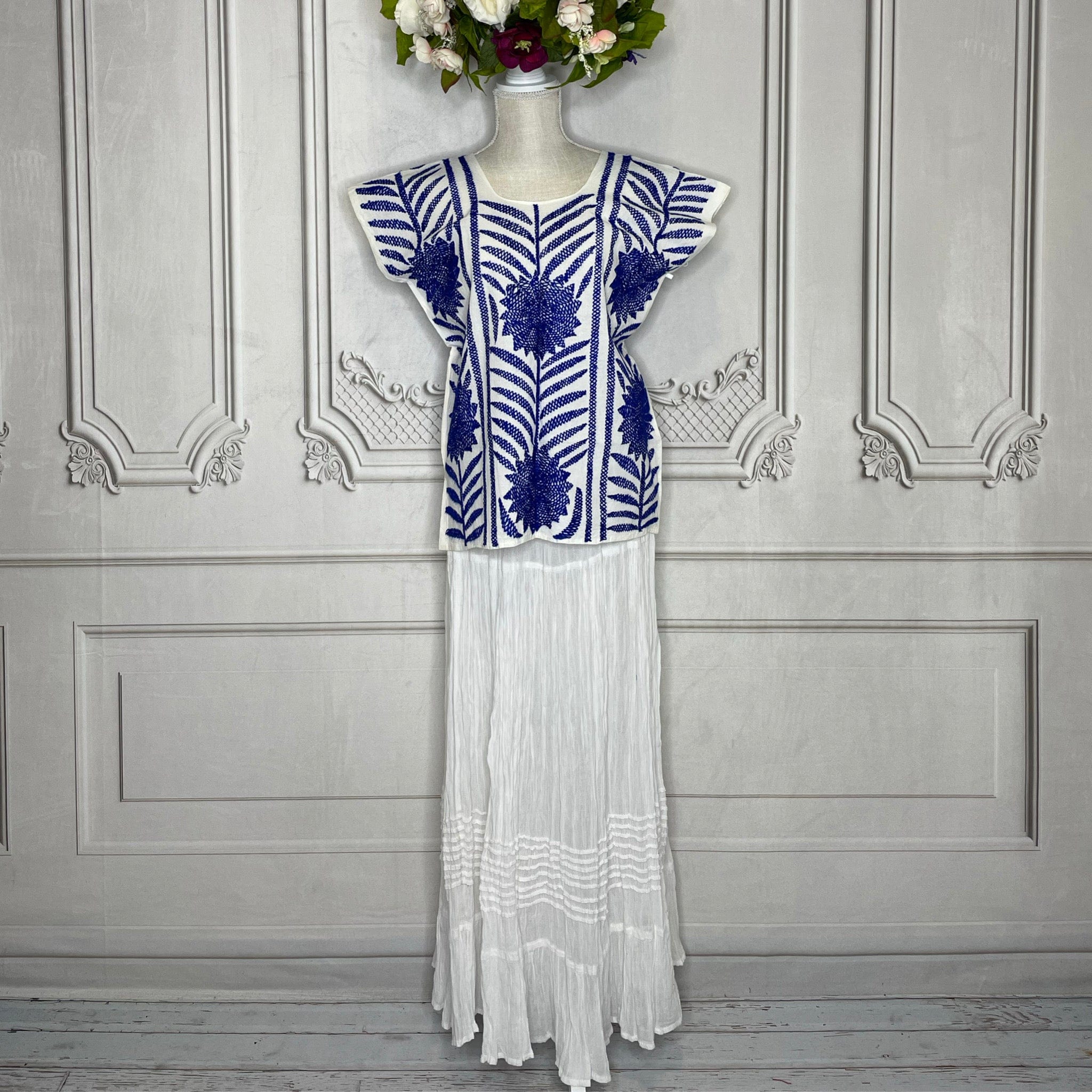 Jalapa Palmita Mexican Blouse