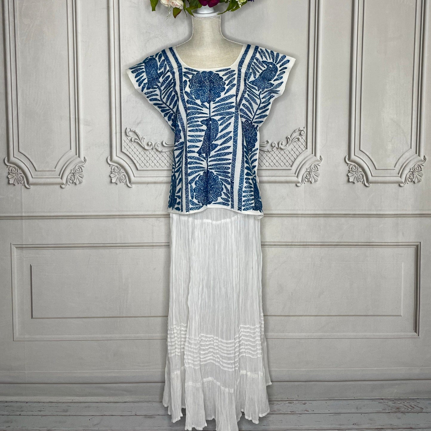 Jalapa Palmita Mexican Blouse