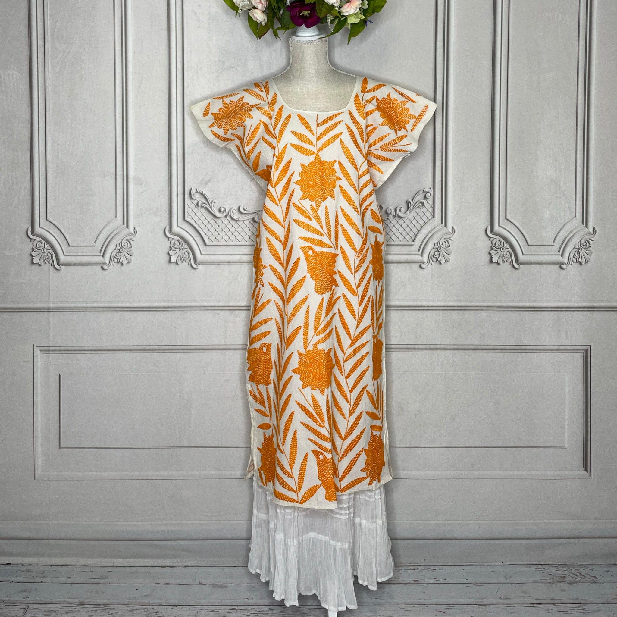 Jalapa Palmita Mexican Dress