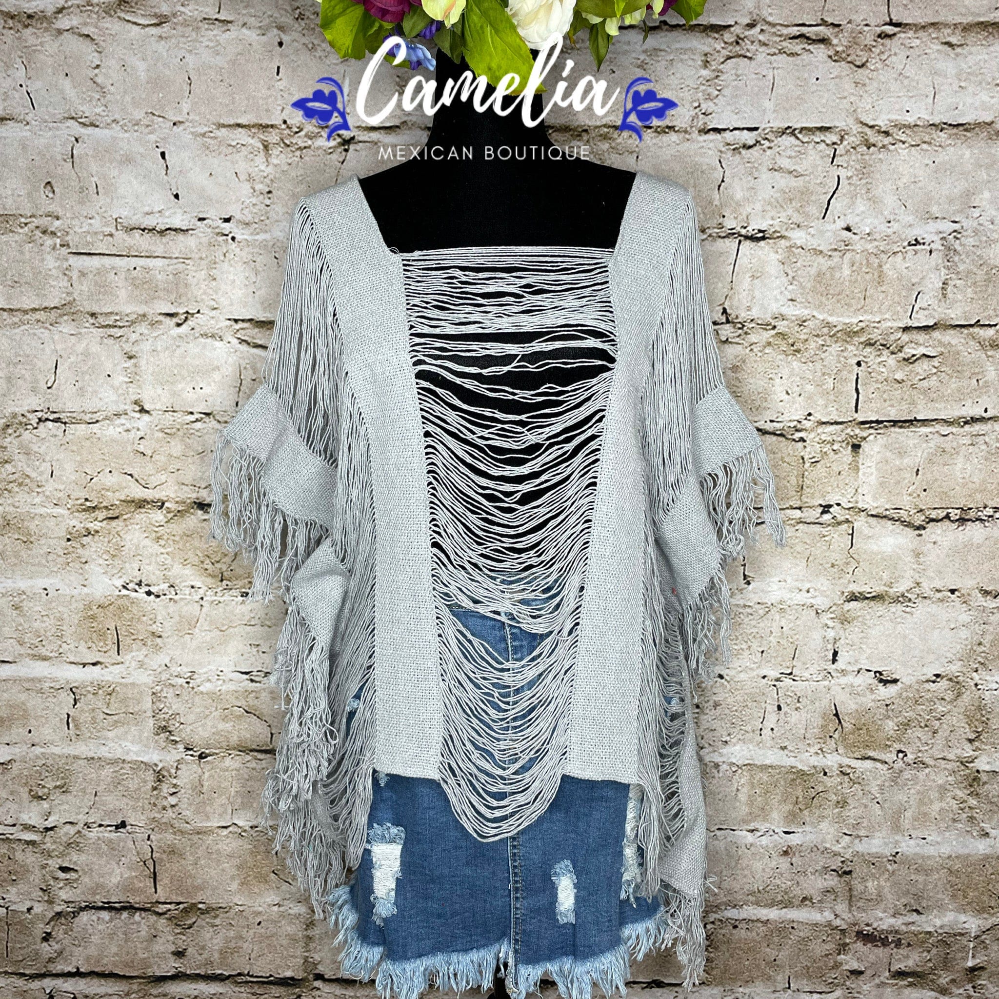 Loomed Beach Cover-Up