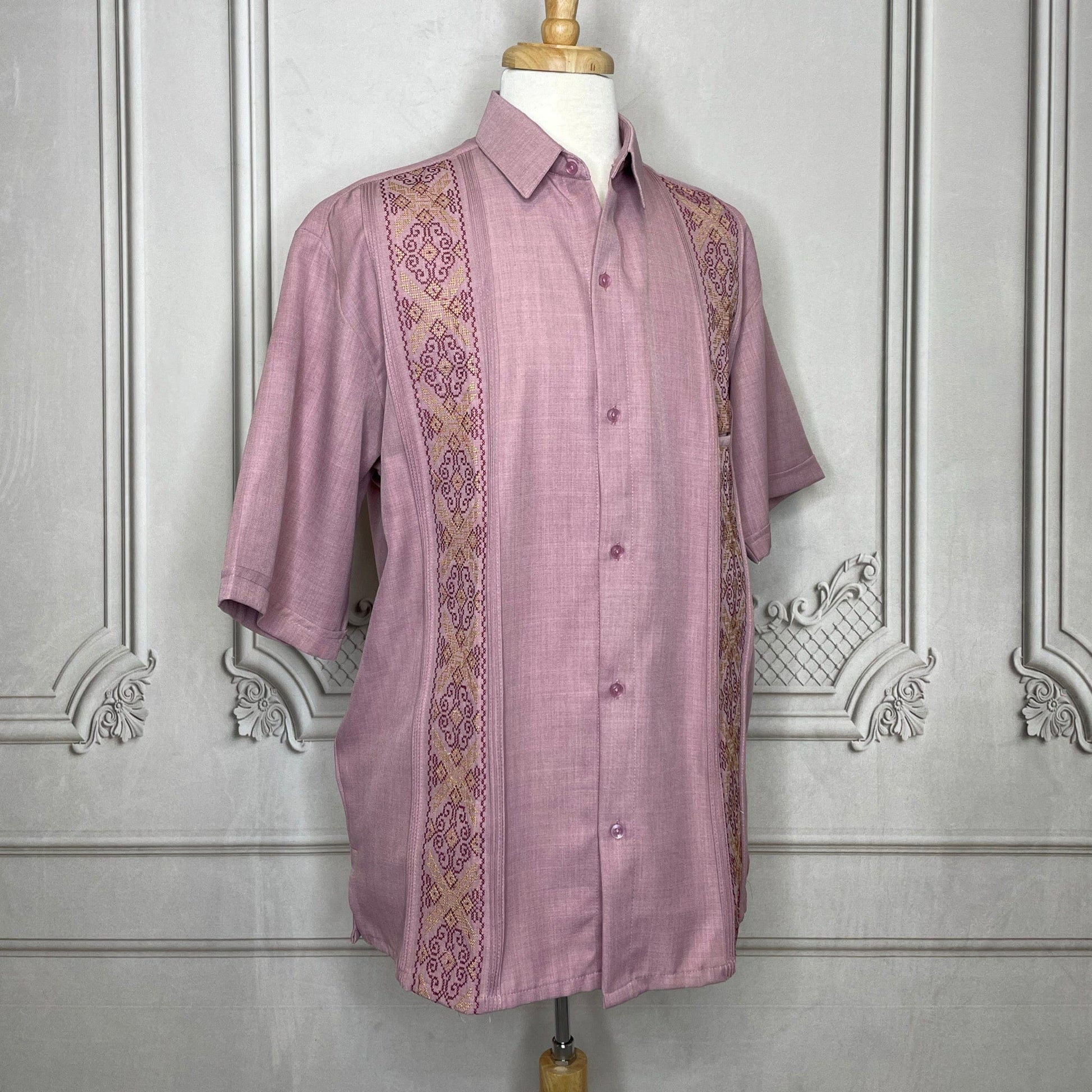 Men's Guayabera - Yucatan Trim