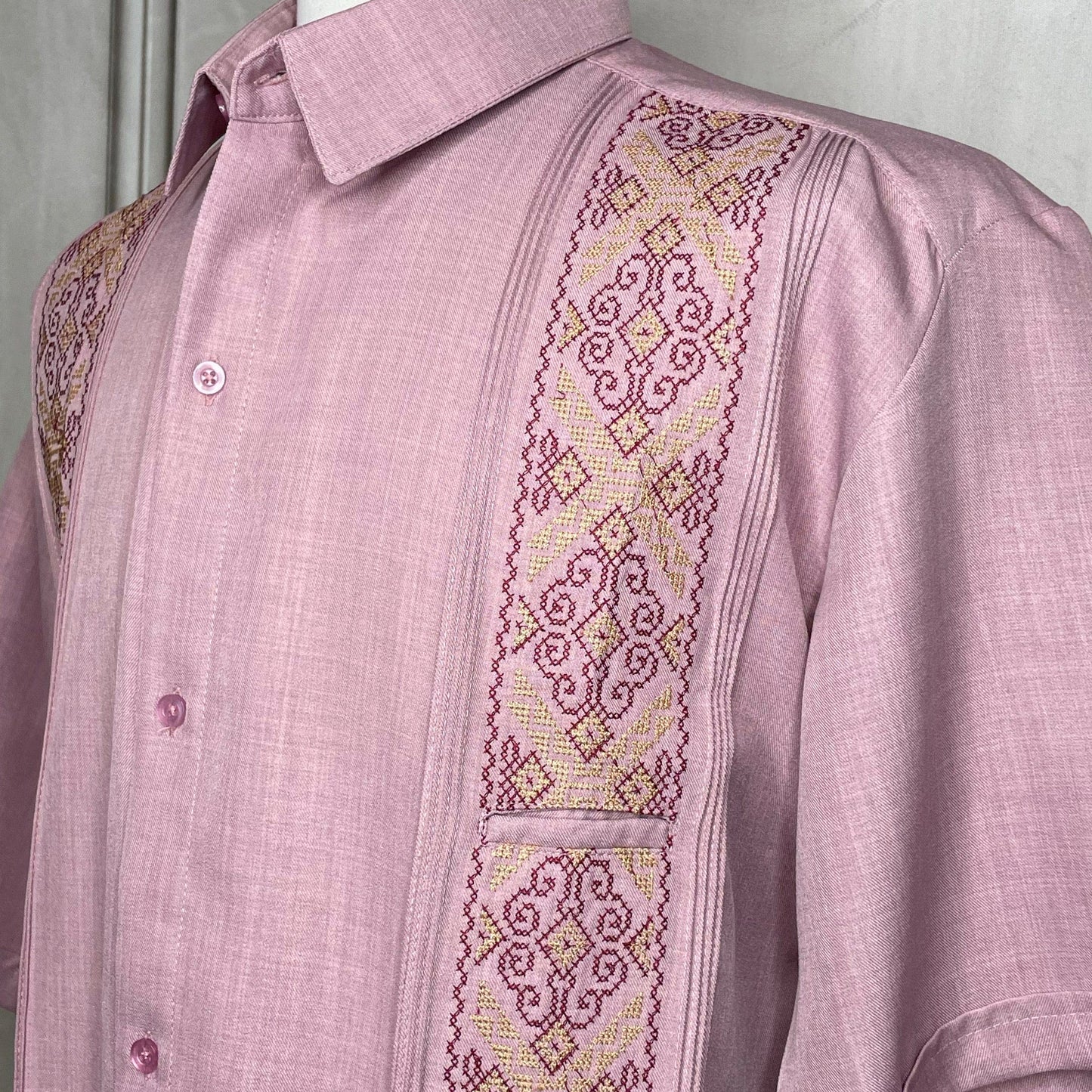 Men's Guayabera - Yucatan Trim