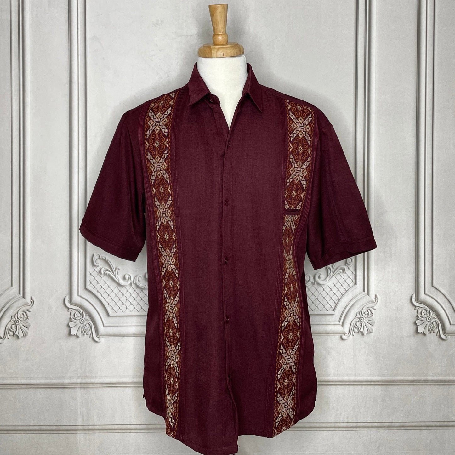 Men's Guayabera - Yucatan Trim