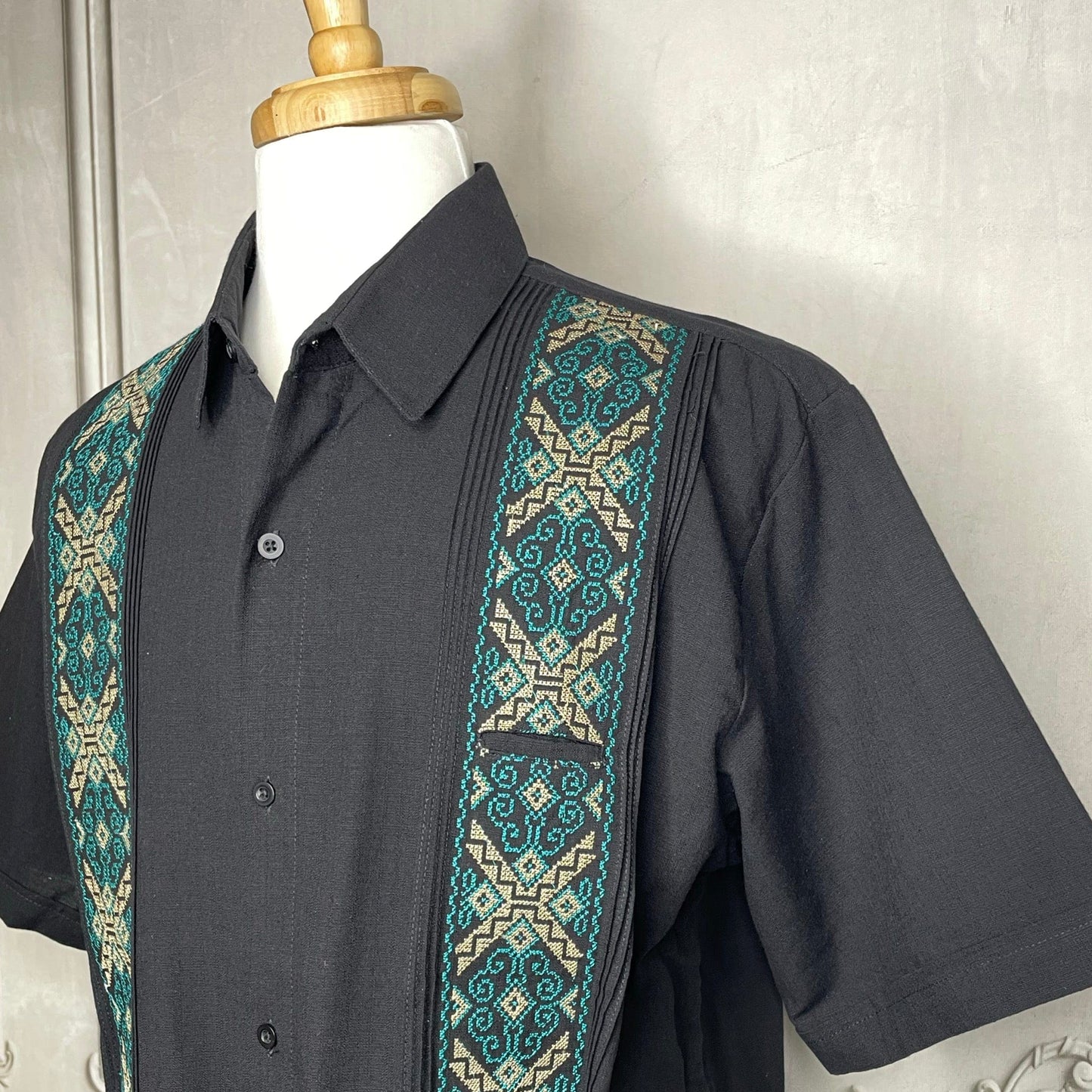 Men's Guayabera - Yucatan Trim