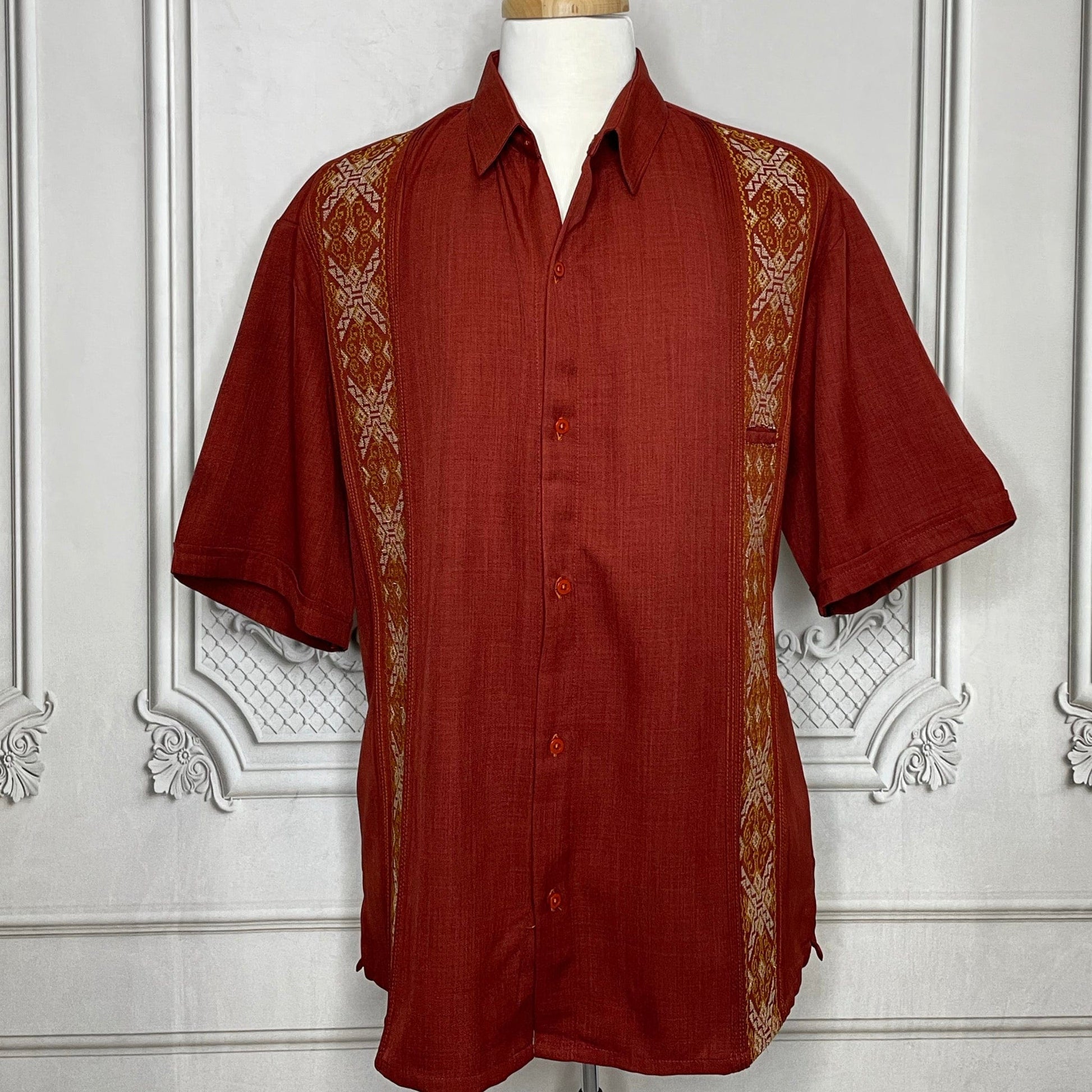 Men's Guayabera - Yucatan Trim