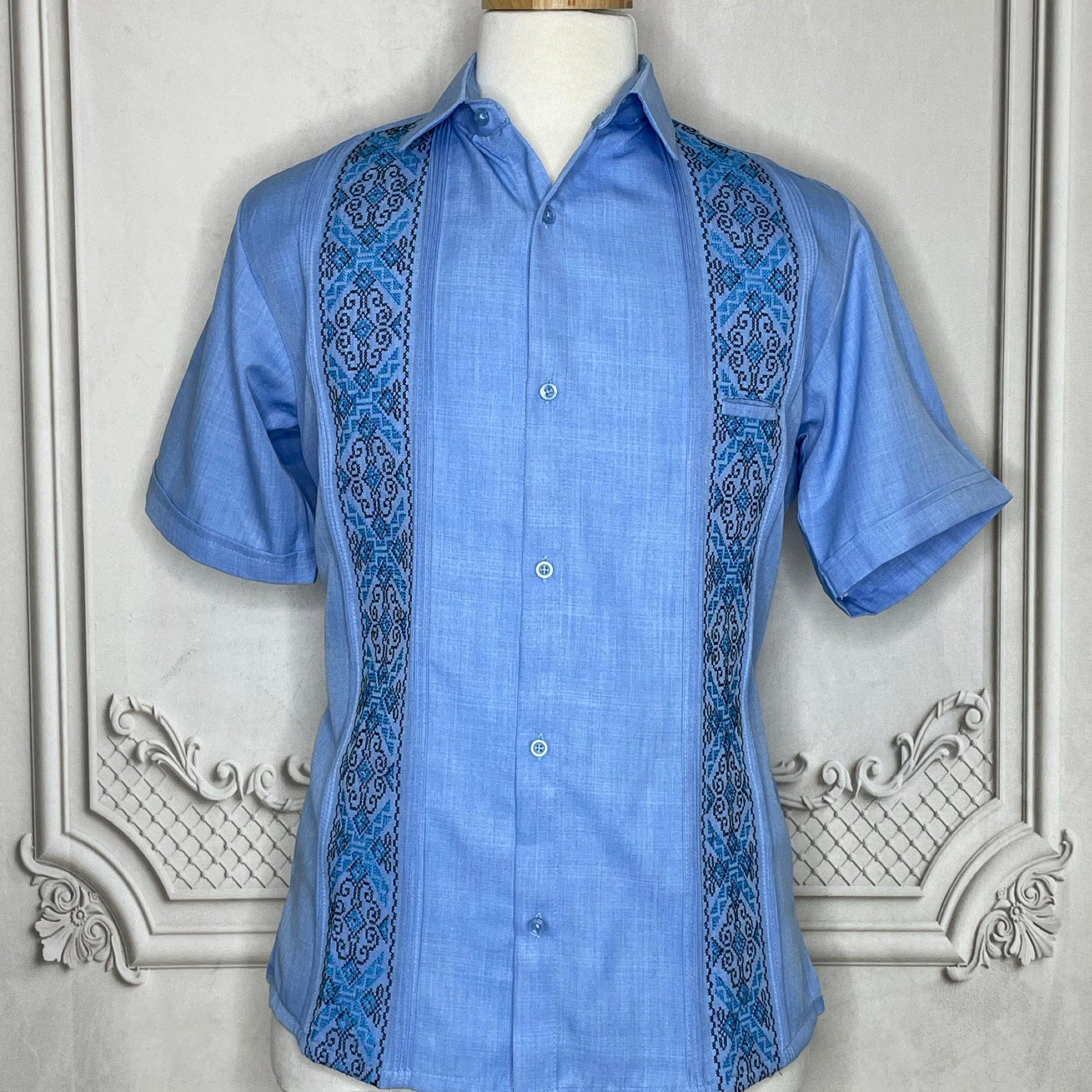 Men's Guayabera - Yucatan Trim