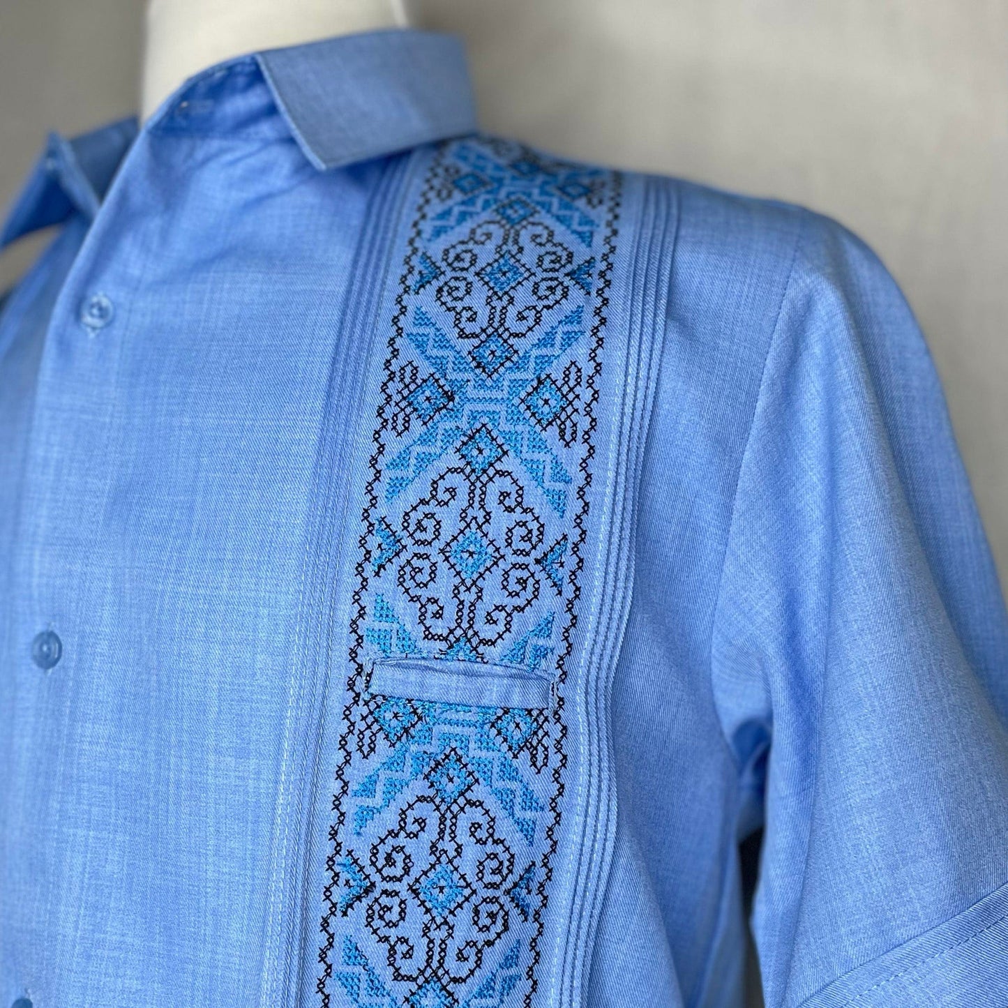 Men's Guayabera - Yucatan Trim