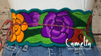 Mexican Embroidered Belt - Zinnia