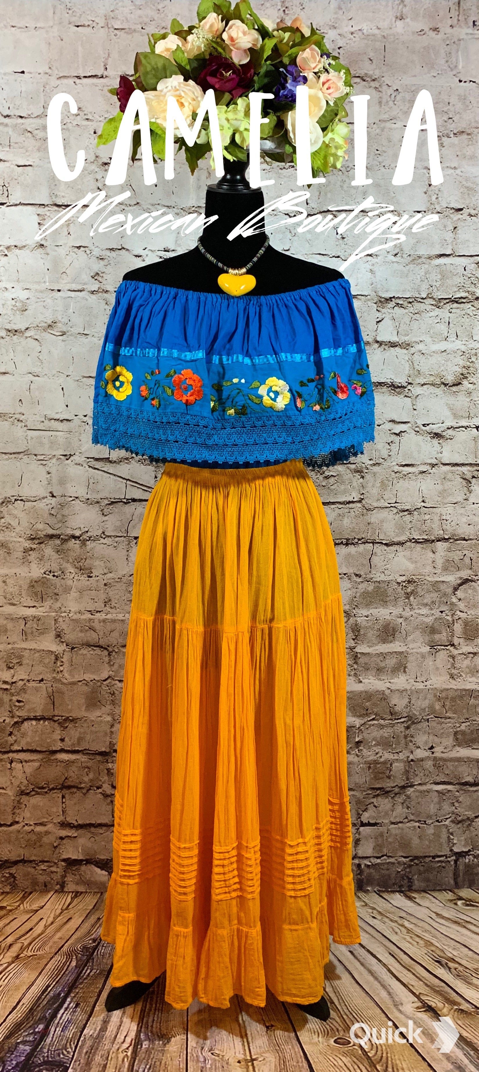 Mexican Gauze Skirt